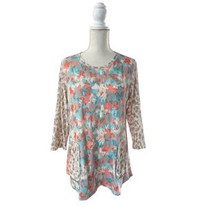 Multiples Multicolor 2 pocket top size medium